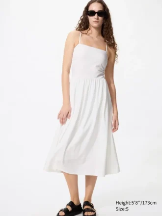 Abito reggiseno a canotta in cotone AIRism da donna