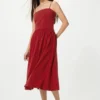 Abito reggiseno a canotta in cotone AIRism da donna