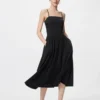 Abito reggiseno a canotta in cotone AIRism da donna