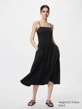 Abito reggiseno a canotta in cotone AIRism da donna