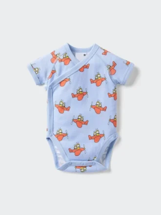 Baby Baby – Collezione di libri illustrati – Body a maniche corte in pantaloncini | Apertura frontale | Miffy