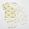 Baby Baby – Collezione Libri Illustrati – Body a maniche corte | Apertura frontale | Bruco
