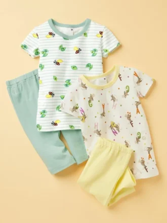 Baby Baby the Picture Book Collection Pigiami Dry | Maniche corte