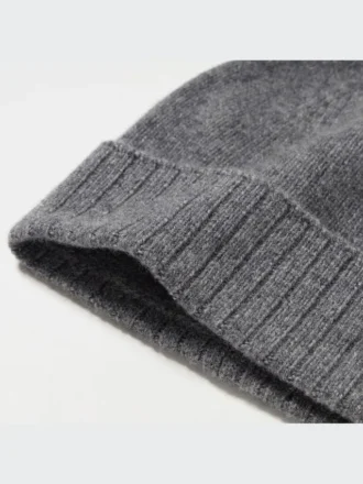 Berretto unisex in maglia di cashmere