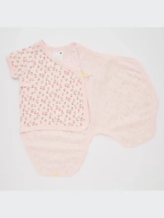 Body a maniche corte Baby Joy of Print (Fiori)
