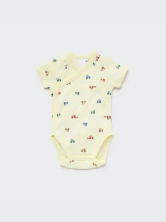 Body a maniche corte Baby Joy of Print (Trattore)