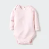 Body a maniche lunghe Baby Baby | Pointelle Body a maniche lunghe Baby Baby | Pointelle