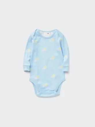 Body a maniche lunghe Baby Joy of Print