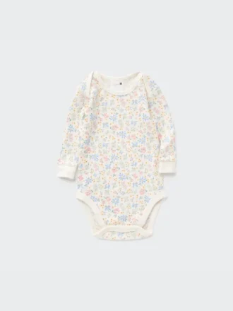 Body a maniche lunghe Baby Joy of Print