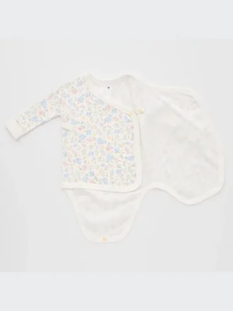 Body a maniche lunghe Baby Joy of Print