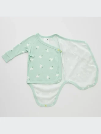 Body a maniche lunghe Baby Joy of Print