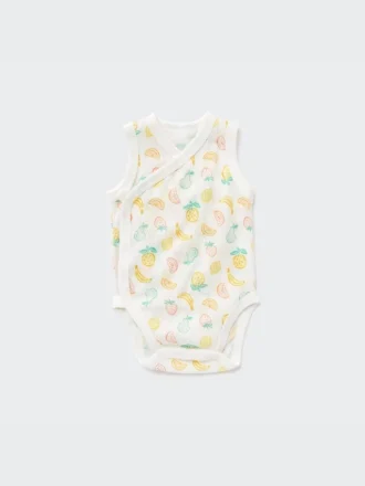 Body interno in rete di cotone Baby Joy of Print
