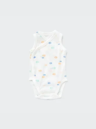 Body interno in rete di cotone Baby Joy of Print