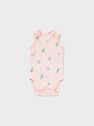 Body interno in rete di cotone Baby Joy of Print