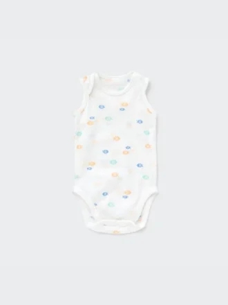 Body interno in rete di cotone Baby Joy of Print