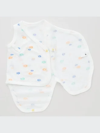 Body interno in rete di cotone Baby Joy of Print
