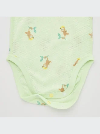 Body interno in rete di cotone Baby Joy of Print