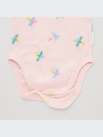 Body interno in rete di cotone Baby Joy of Print