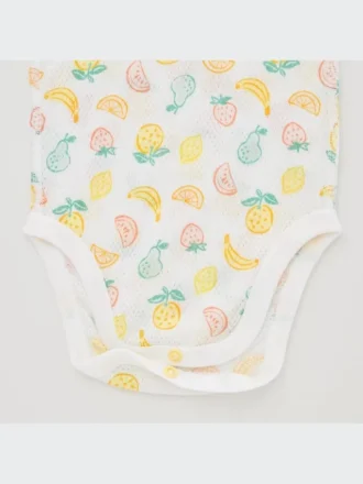 Body interno in rete di cotone Baby Joy of Print