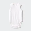 Body senza maniche in maglia di cotone per neonati Body senza maniche in maglia di cotone per neonati