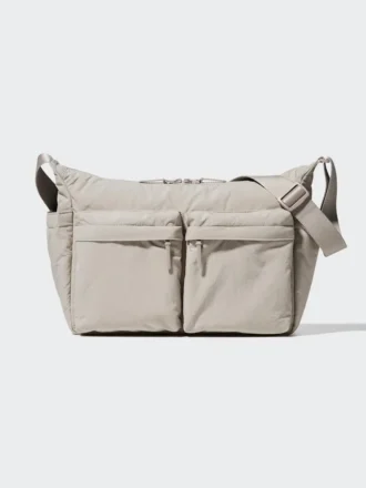Borsa a tracolla unisex con tasche multiple