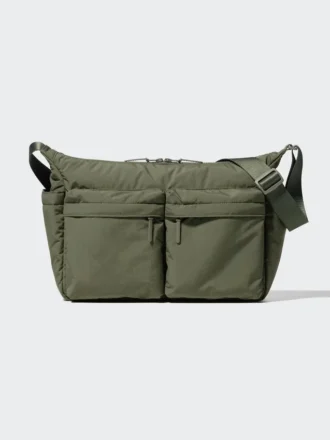Borsa a tracolla unisex con tasche multiple