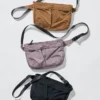Borsa a tracolla unisex ripiegabile con tasca Borsa a tracolla unisex ripiegabile con tasca