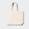 Borsa tote riutilizzabile unisex in cotone