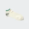 Calzini a coste con blocchi di colore per pantaloncini da uomo