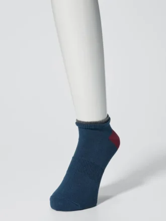 Calzini a coste con blocchi di colore per pantaloncini da uomo