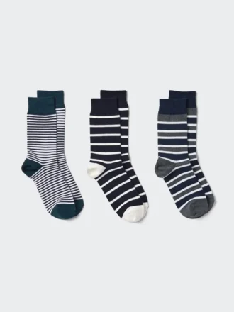 Calzini a righe da donna | 3 paia