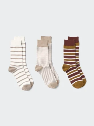 Calzini a righe da donna | 3 paia