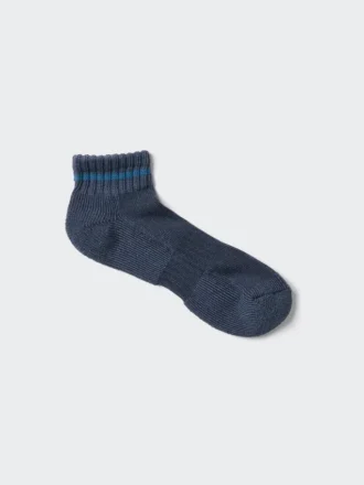 Calzini a righe in pile per pantaloncini da uomo