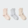 Calzini corti da donna | 3 paia | Maglia popcorn Calzini corti da donna | 3 paia | Maglia popcorn