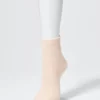 Calzini corti da donna | 3 paia | Maglia popcorn