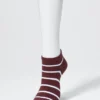 Calzini da donna a pantaloncini | 3 paia | A righe Calzini da donna a pantaloncini | 3 paia | A righe