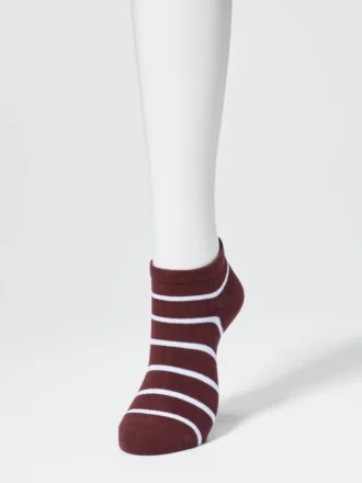 Calzini da donna a pantaloncini | 3 paia | A righe