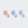 Calzini da pantaloncini per bambini | 3 paia