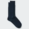 Calzini da uomo in misto cotone Supima® a trama piqué Calzini da uomo in misto cotone Supima® a trama piqué