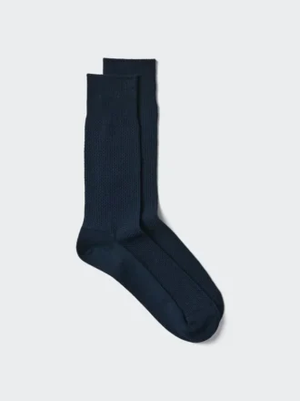 Calzini da uomo in misto cotone Supima® a trama piqué