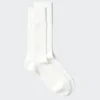 Calzini da uomo in misto cotone Supima® a trama piqué Calzini da uomo in misto cotone Supima® a trama piqué