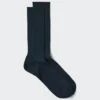 Calzini da uomo in misto cotone Supima Cotton a coste larghe Calzini da uomo in misto cotone Supima Cotton a coste larghe