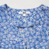 Camicetta da donna con stampa, scollo a V e maglie a manica lunga Camicetta da donna con stampa, scollo a V e maglie a manica lunga
