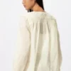 Camicette da donna in cotone leggero con arricciature Camicette da donna in cotone leggero con arricciature