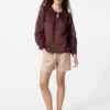 Camicette da donna in cotone leggero con arricciature | Stampa Camicette da donna in cotone leggero con arricciature | Stampa