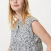 Camicette da donna in cotone leggero con pinces | Senza maniche | Stampa Camicette da donna in cotone leggero con pinces | Senza maniche | Stampa