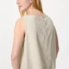 Camicette da donna in misto lino | Senza maniche Camicette da donna in misto lino | Senza maniche