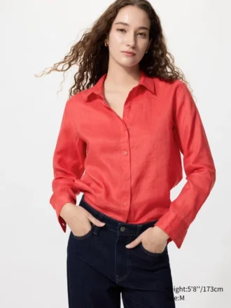 Camicia da donna in Premium Linen