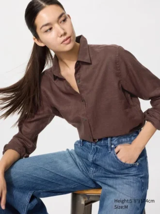Camicia da donna in Premium Linen