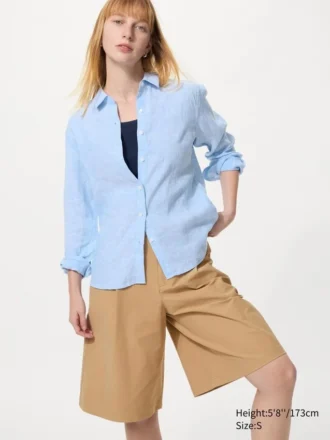 Camicia da donna in Premium Linen